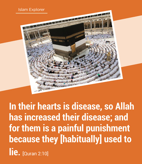 In their hearts is disease, so Allah has increased their disease