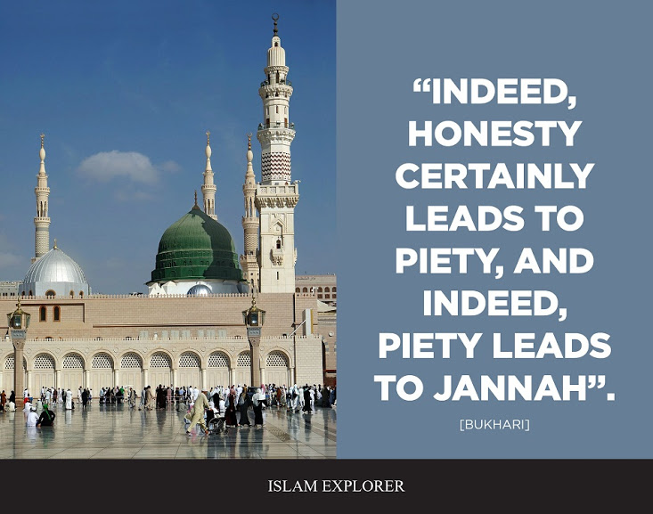“Indeed, Honesty certainly leads to Piety