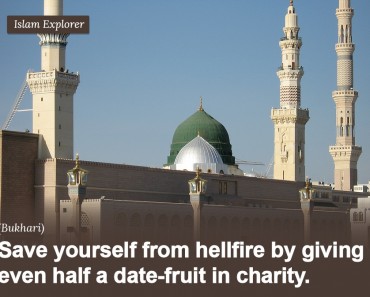 Save yourself from hellfire by giving even half a date